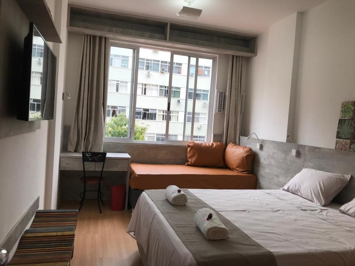 ריו דה ז'ניירו Studio Novo Alto Luxo No Coracao De Ipanema מראה חיצוני תמונה