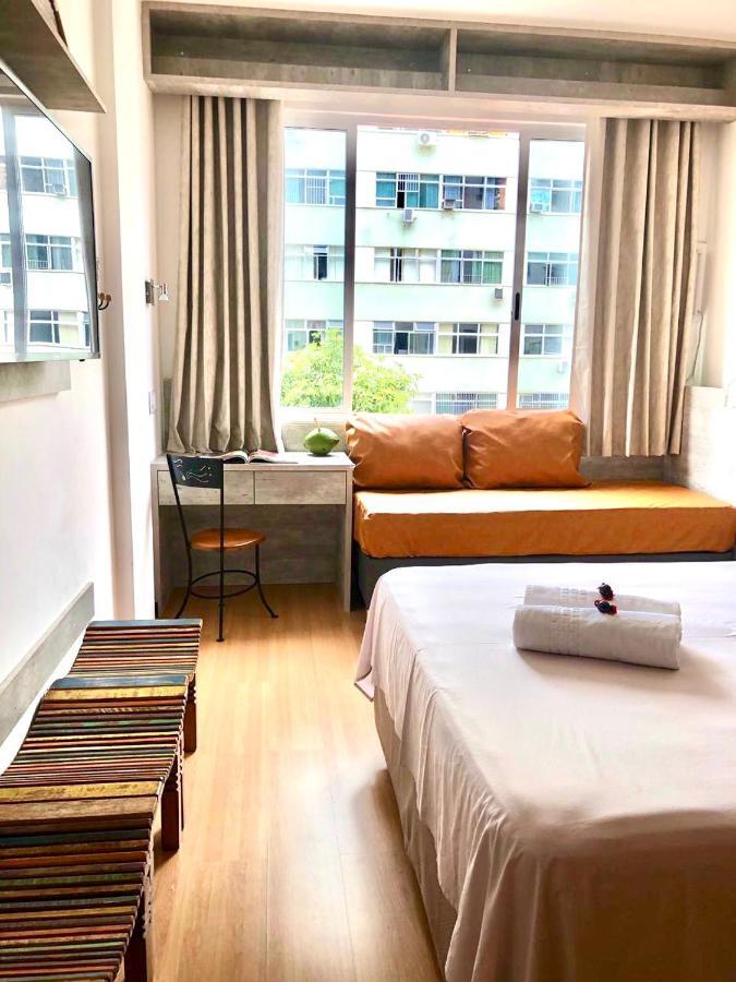 ריו דה ז'ניירו Studio Novo Alto Luxo No Coracao De Ipanema מראה חיצוני תמונה
